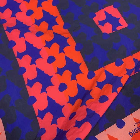 Anthropologie the dignanis craft market scarf square new without  tags - Picture 4 of 4